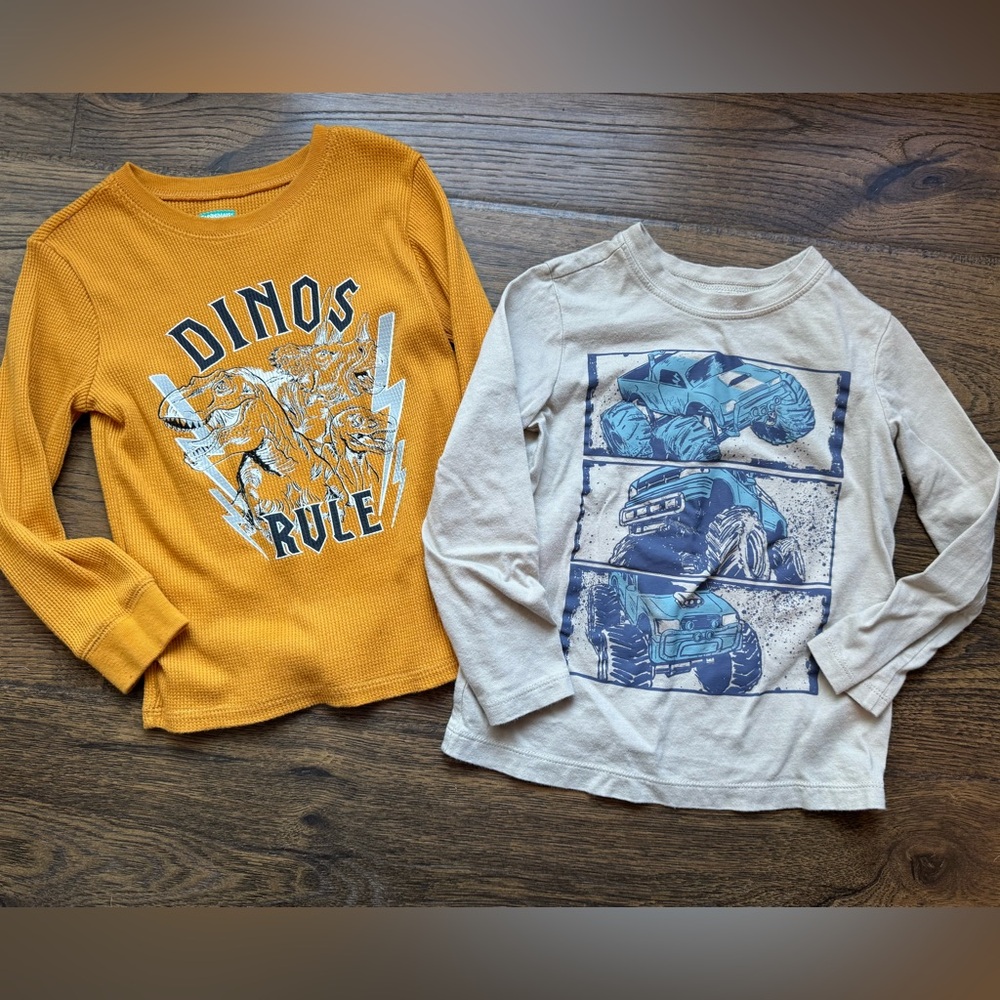 Long Sleeve Kids Graphic Shirts